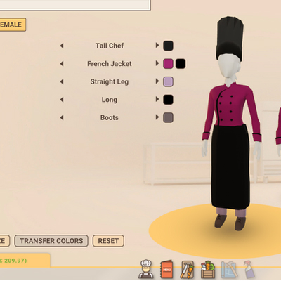 Recipe for Disaster - Personalización de uniformes