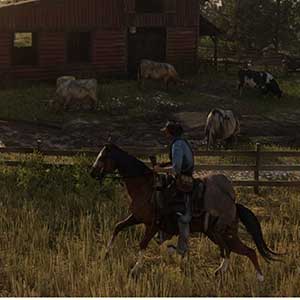 Red Dead Redemption 2 a caballo
