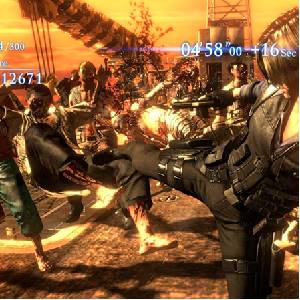 Resident Evil 6 Patada de León