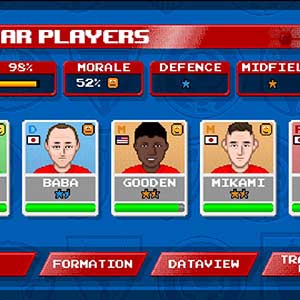 Retro Goal Jugadores Estrella