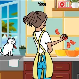 Rhythm Heaven Groove - Cocina de cortar y Picar