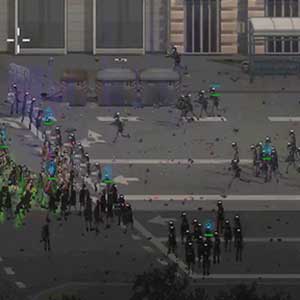 numerous crowd-control tactics