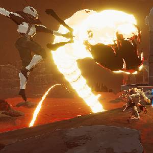 Risk of Rain 2 Seekers of the Storm - Serpiente de Lava