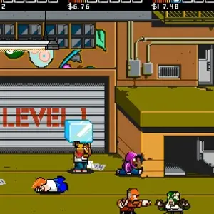 River City Ransom: Underground - Bloque de Hielo