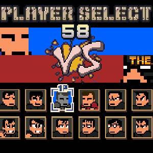 River City Rival Showdown Selección de Jugador