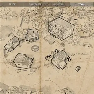 Road Truckers: New Beginning - Dibujo del Pueblo