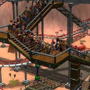 RollerCoaster Tycoon 9 Megapack - Larga fila