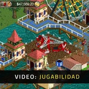 RollerCoaster Tycoon Classic - Jugabilidad