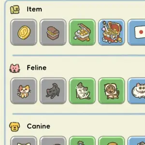 Roulette Hero - Pestaña de Objetos