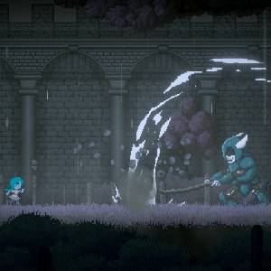 Rune Fencer Illyia Batalla contra Jefes