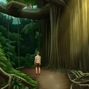 Scott Whiskers: the Search for the Golden Cat - Árbol de Baniano