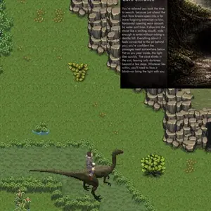 Scourge of the Reptiles - Entrada de la cueva