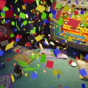 Scratch the Ticket - Confeti de celebración
