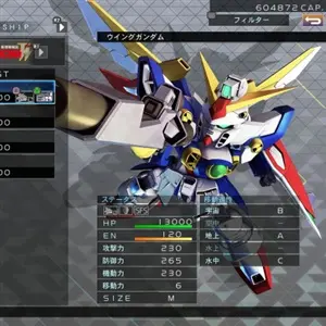 SD GUNDAM G GENERATION CROSS RAYS - Wing Gundam