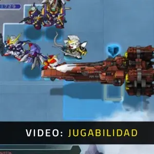 SD GUNDAM G GENERATION CROSS RAYS - Vídeo del Jugabilidad