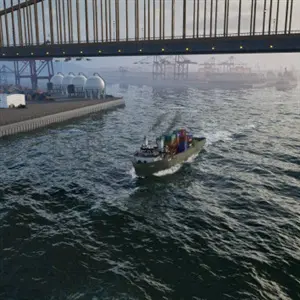 Seafarer The Ship Sim - Cruce del Puente del Barco