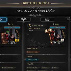 El tablero de los jugadores de la hermandad