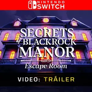 Secrets of Blackrock Manor Escape Room Nintendo Switch - Tráiler