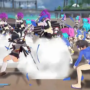 Senran Kagura Estival Versus - Batalla