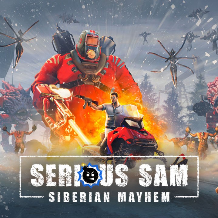 Serious Sam: Siberian Mayhem muestra 10 minutos de nieve, sangre y gore