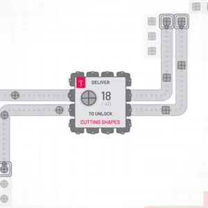 shapez - Cortar formas