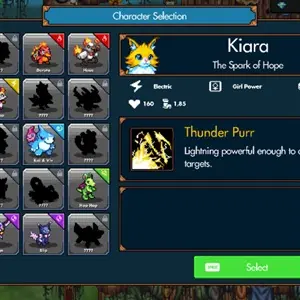 Shard Squad - Selección de personaje