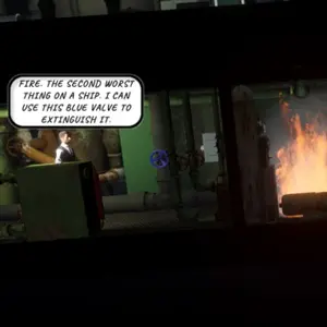 Shipwreck Escape - Ship Incendio