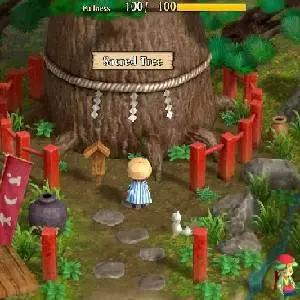Shiren the Wanderer The Mystery Dungeon of Serpentcoil Island - Árbol Sagrado