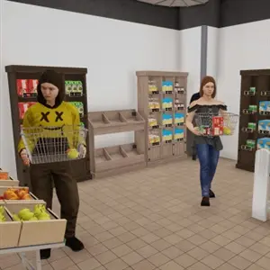 Shop Simulator Supermarket - Sección de Frutas