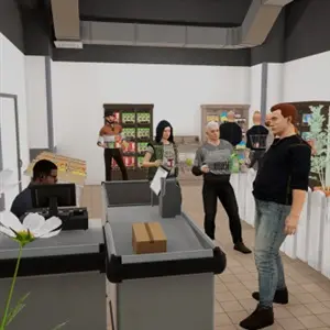 Shop Simulator Supermarket - Mostrador