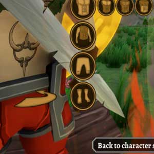 Equip with various armour sets