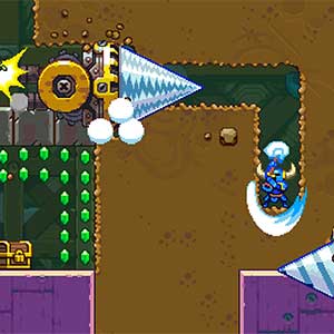 Shovel Knight Dig - Minería subterránea