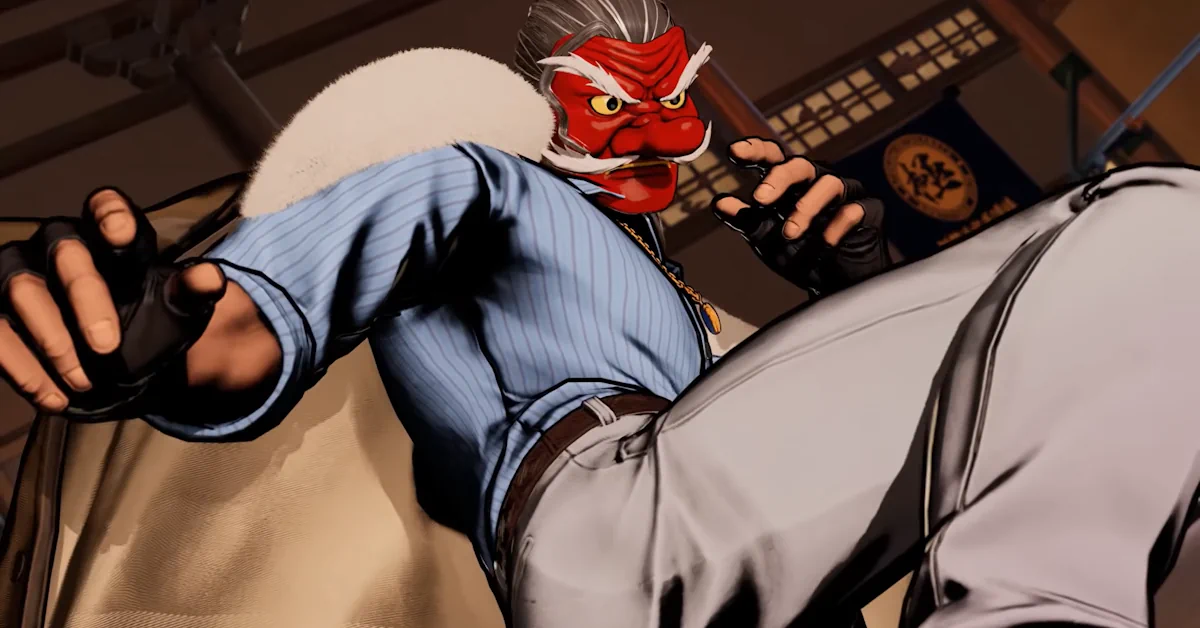 El legendario Mr. Karate regresa a South Town, aportando una nueva identidad al clásico personaje de SNK