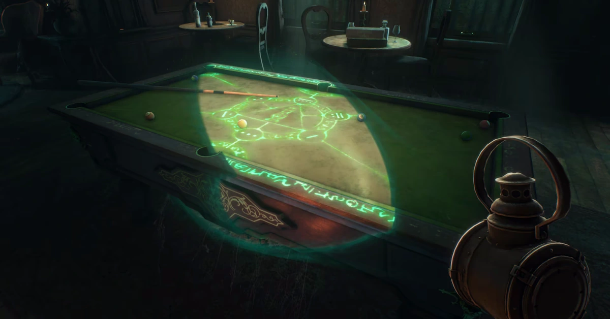 La siniestra mansión de Henry Stauf ha sido completamente reconstruida utilizando tecnología visual de vanguardia La siniestra mansión de Henry Stauf ha sido completamente reconstruida utilizando tecnología visual de vanguardia