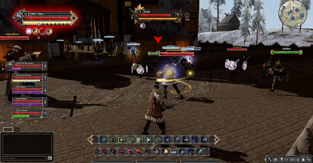 Camelot Unchained tiene como objetivo ofrecer batallas PvP masivas capaces de albergar a miles de jugadores simultáneos Camelot Unchained tiene como objetivo ofrecer batallas PvP masivas capaces de albergar a miles de jugadores simultáneos