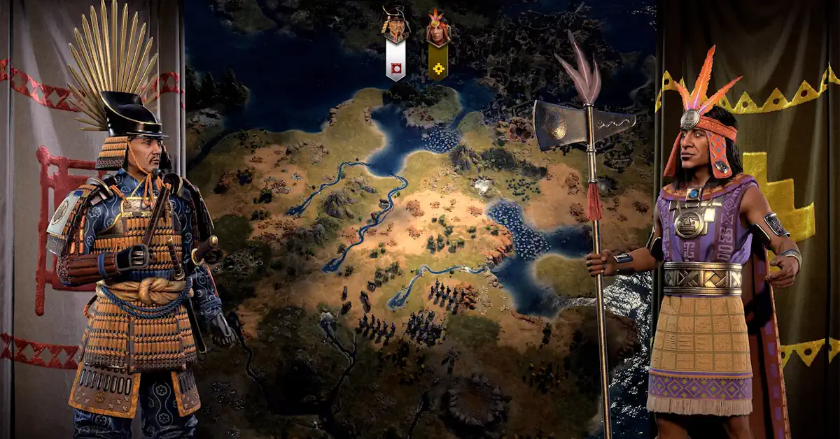 El DLC Brush & Blade introduce nuevos líderes y mapas a Civilization 7