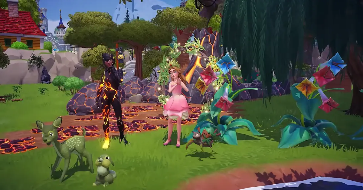 Pocahontas trae el fenómeno del Brillo de Marea Lunar al Valle junto a su fiel compañero, Meeko