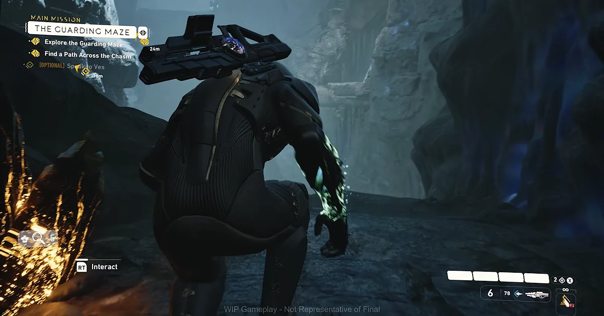 El último gameplay de Exodus muestra la verticalidad y los peligros estructurales del Laberinto de la Guardia