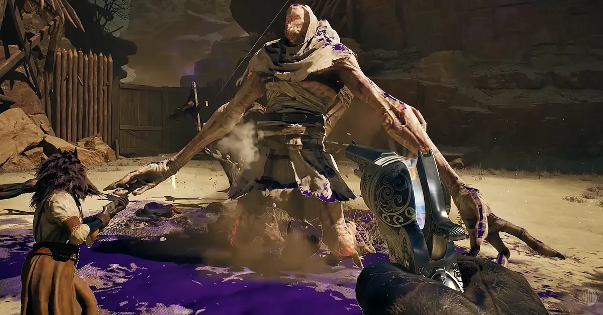 Guns of Eschaton lleva el combate táctico soulslike a una mística frontera del Salvaje Oeste