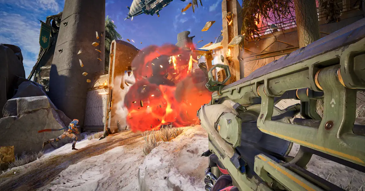 Highguard en medio de una batalla, un marcado contraste con la situación actual del estudio