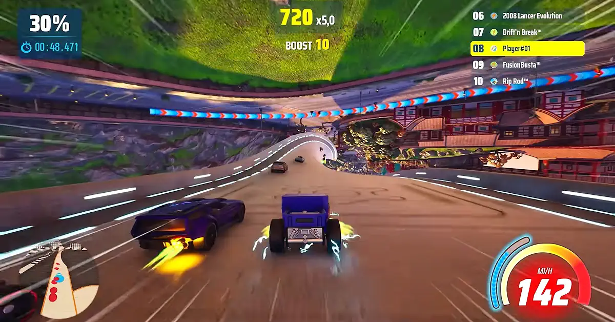Hot Wheels Infinite Rush transforma la franquicia en un mundo abierto completamente explorable