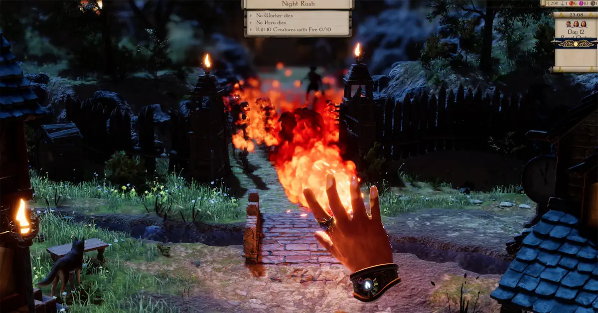 Peter Molyneux vuelve a sus raíces con un god game que mezcla la construcción de ciudades y la supervivencia nocturna