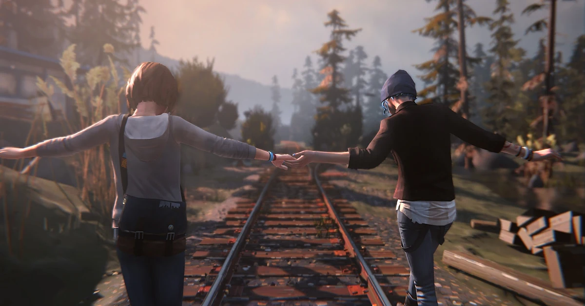 Max Caulfield y Chloe Price sentadas juntas, destacando el posible regreso del dúo icónico en Life is Strange: Reunion