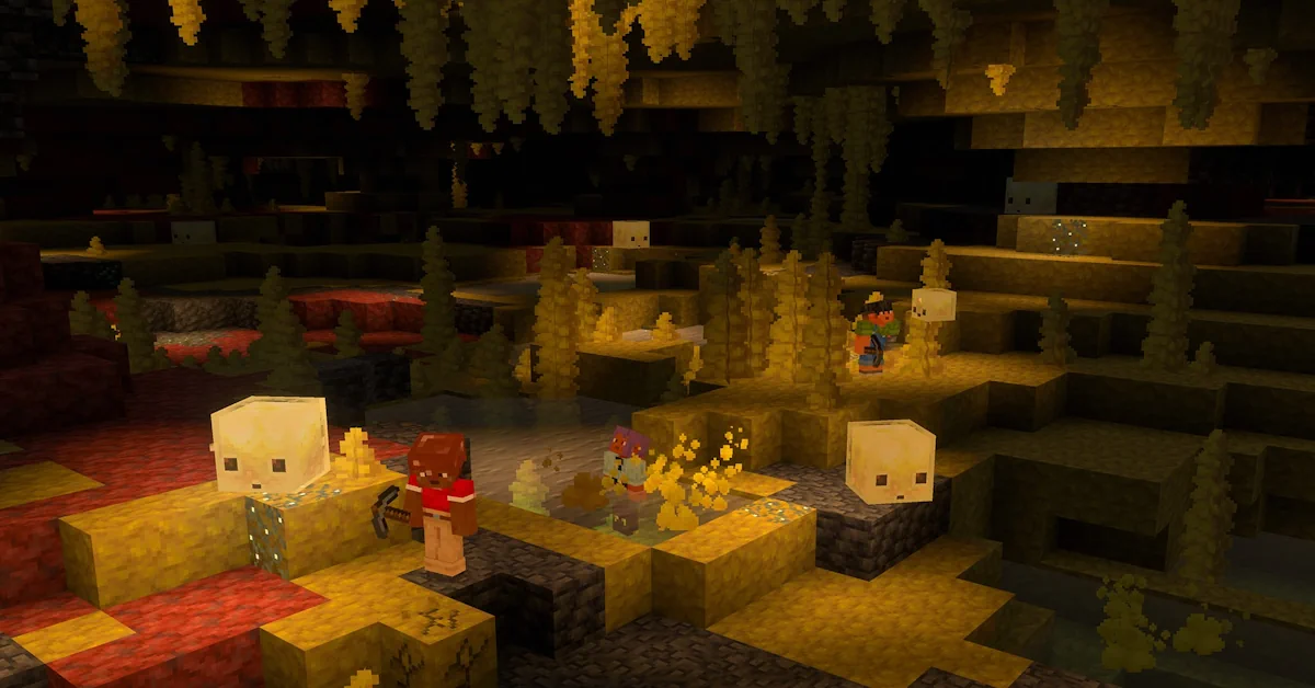 La actualización Chaos Cubed introduce criaturas impulsadas por la física y biomas subterráneos altamente reactivos en ambas versiones principales de Minecraft