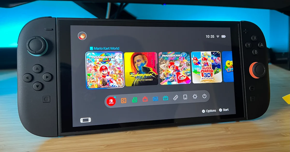 La Nintendo Switch 2 recibe una nueva actualización del sistema para optimizar la interfaz de usuario
