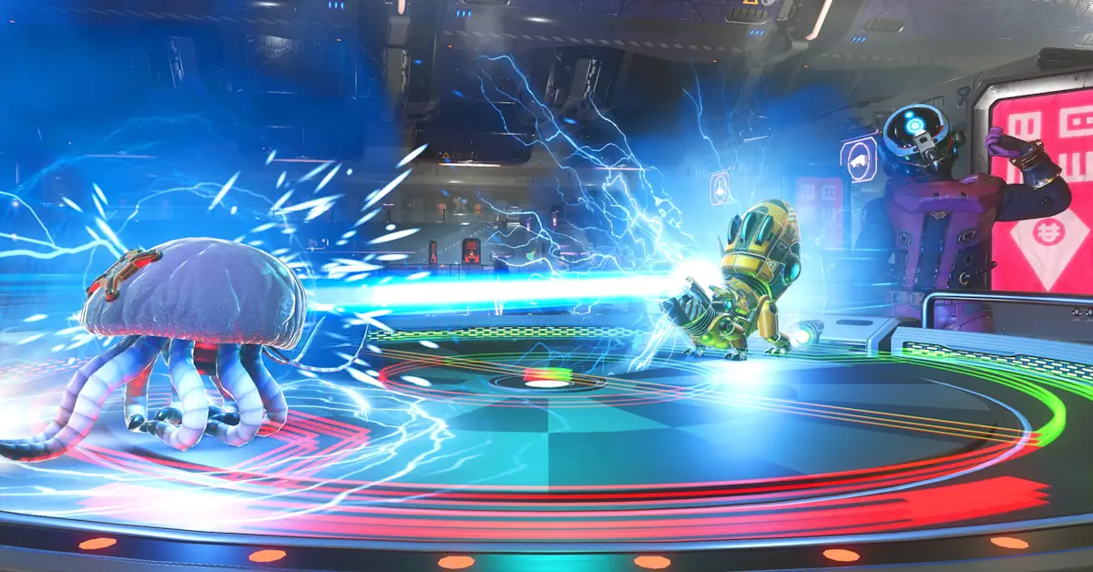 La actualización Xeno Arena permite a los jugadores capturar, entrenar y combatir con la infinita fauna del universo.