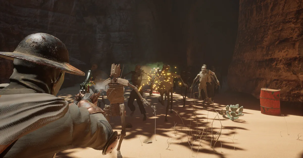 Canyons: ¡el equipo detrás de Breathedge trae un PvE cooperativo para 4 jugadores a un mundo desértico!