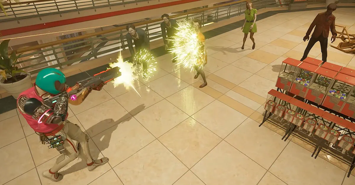 La última actualización introduce un crossover brutal con el clásico de culto Hotline Miami