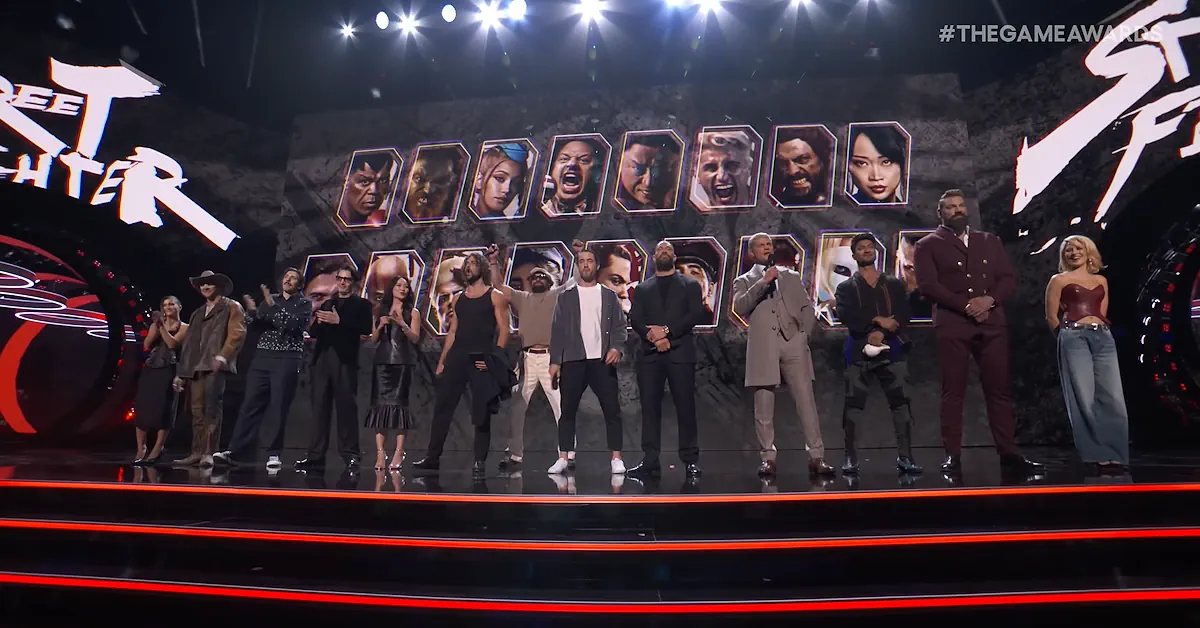 El reparto de la película Street Fighter 2026 en el escenario de los TGA 2025