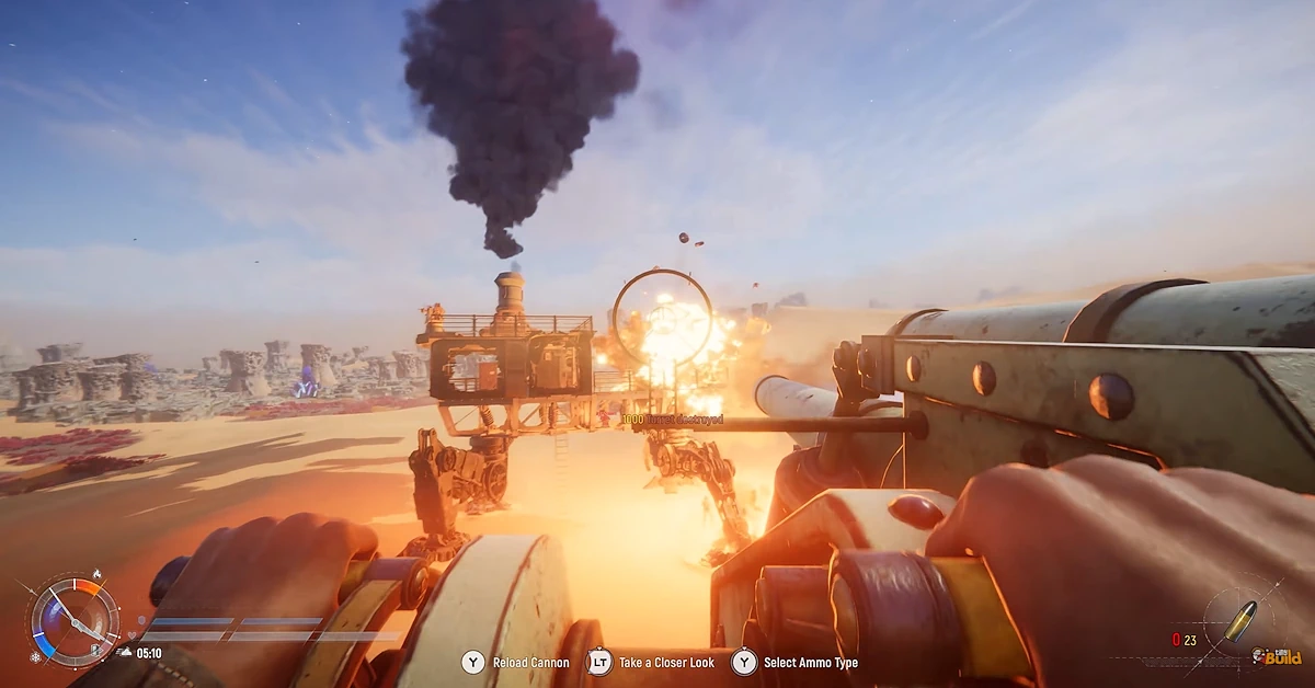 Navegar por las duras arenas requiere la protección de un Trampler personalizado en SAND: Raiders of Sophie